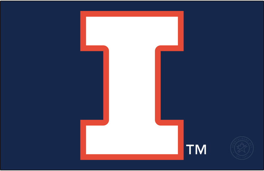 Illinois Fighting Illini 2014-Pres Alt on Dark Logo iron on transfers for T-shirts